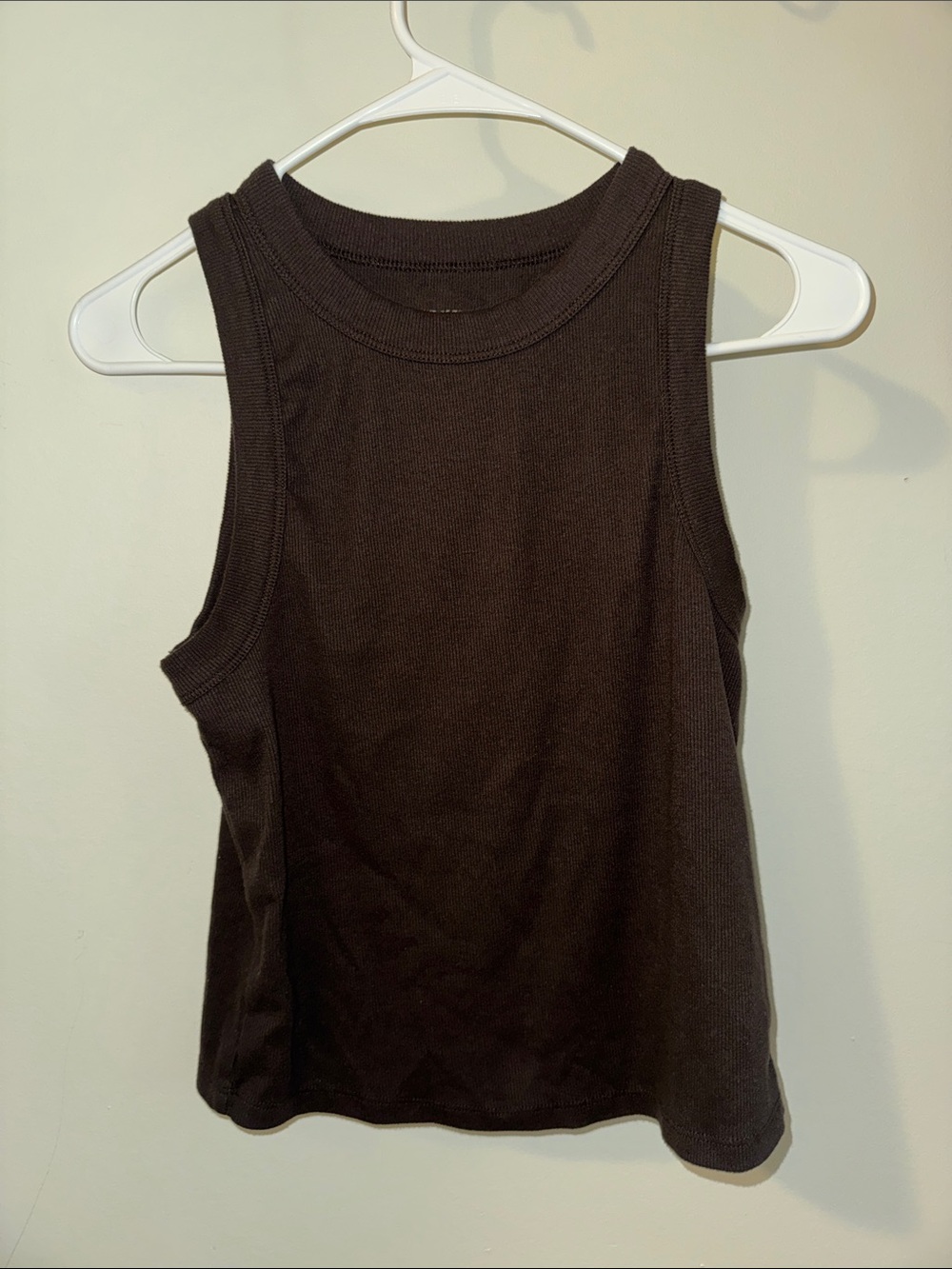 Old Navy Black Ribbed Tank Top - Women's